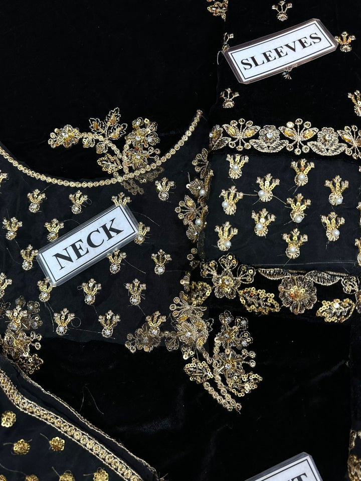 Afrozeh Velvet Suit-Aarasta