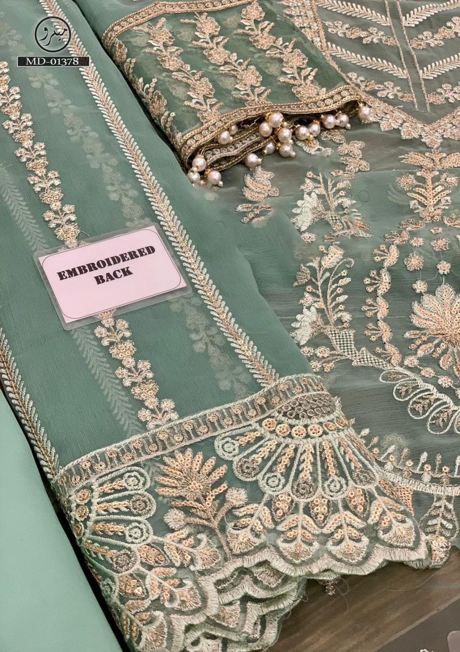 Afrozeh Chiffon Suit-Aarasta