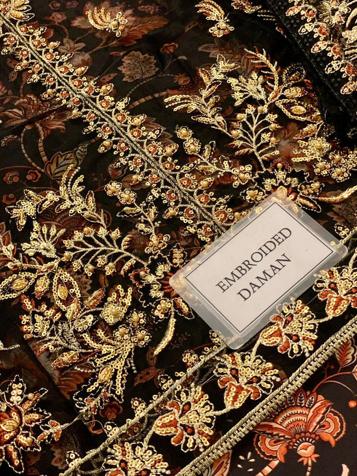 Ayzel Chiffon Suit-Aarasta