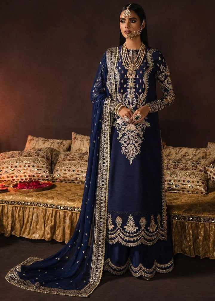 Afrozeh Velvet Suit-Navy-Velvet-Aarasta