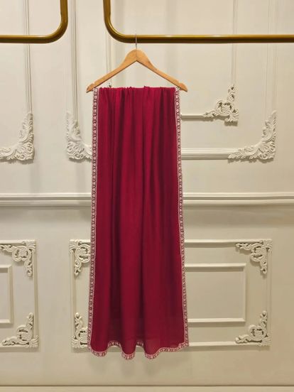 Agha Noor Chiffon Suit-Aarasta