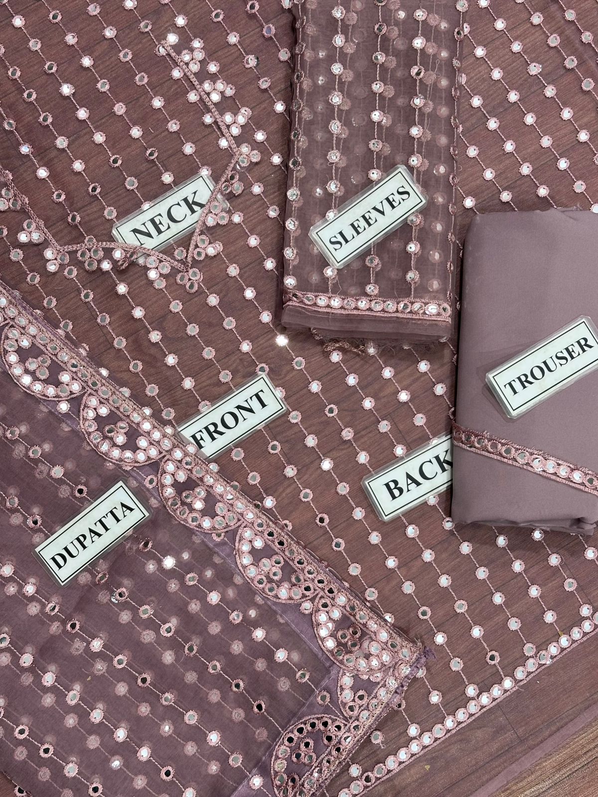 Agha Noor Organza Suit-Aarasta