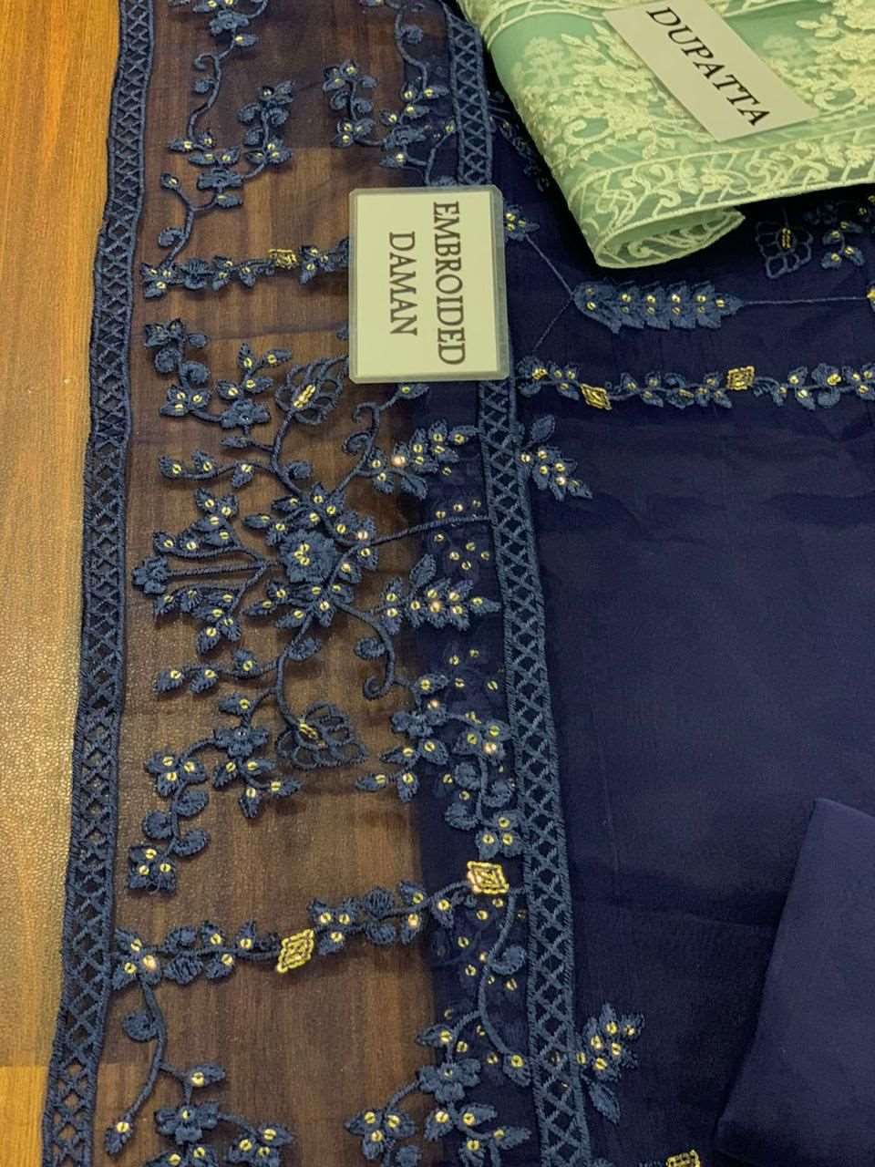 Agha Noor Organza Suit-Aarasta