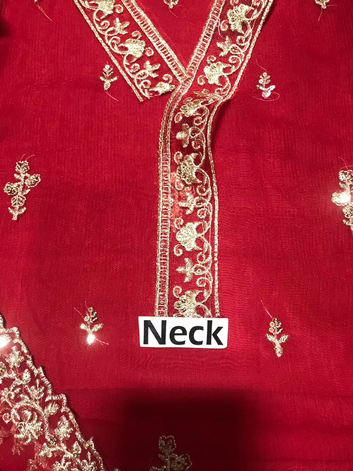 Agha Noor Chiffon Suit-Aarasta