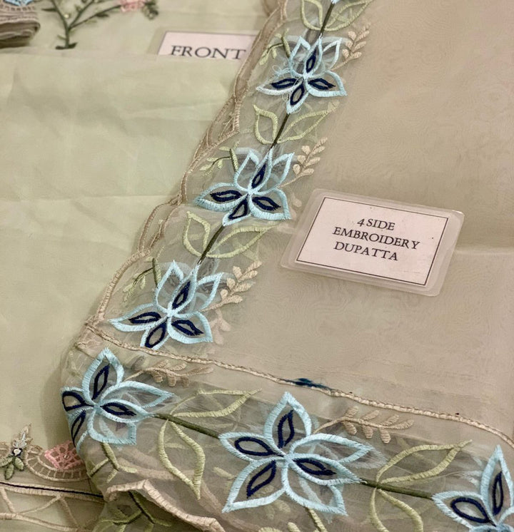 Agha Noor Organza Suit-Aarasta