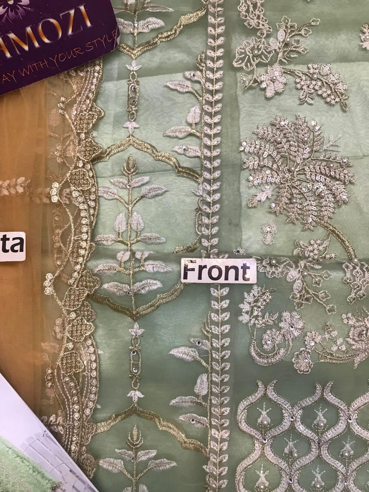 Agha Noor Organza Suit-Aarasta