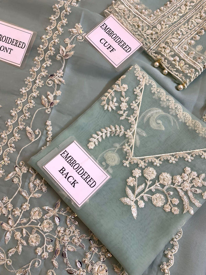 Agha Noor Organza Suit-Aarasta