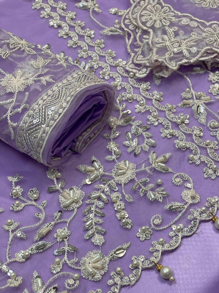 Agha Noor Organza Suit-Aarasta