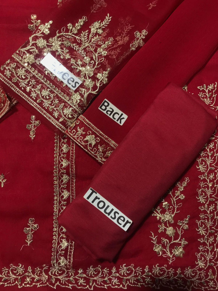 Agha Noor Chiffon Suit-Aarasta