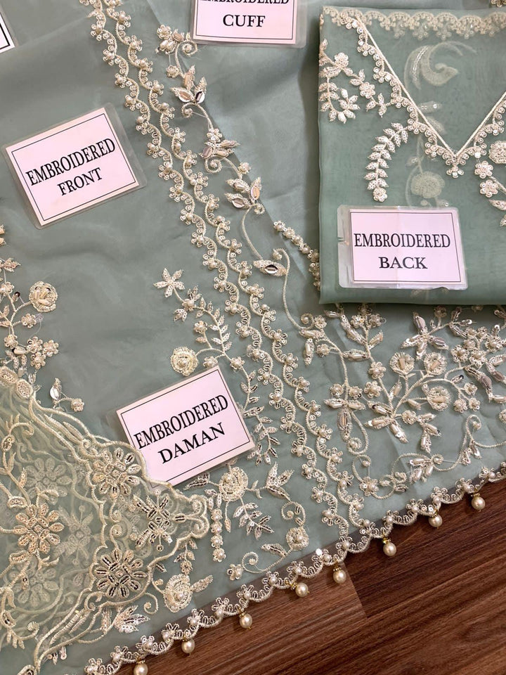 Agha Noor Organza Suit-Aarasta