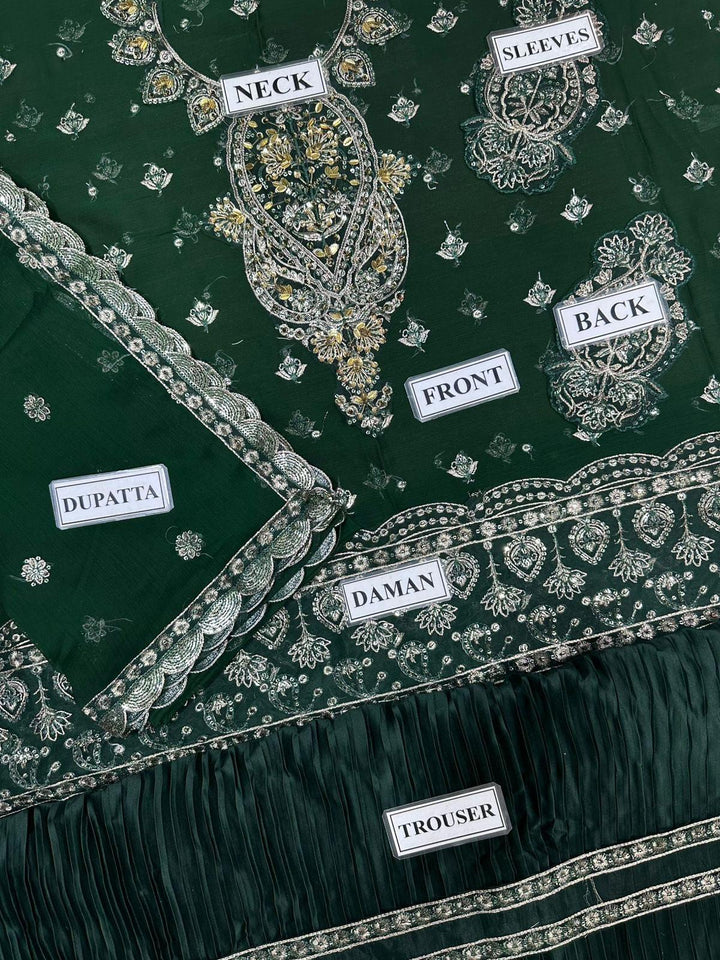 Alizeh Chiffon Suit-Aarasta