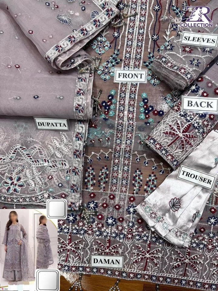 Alizeh Organza Suit-Aarasta