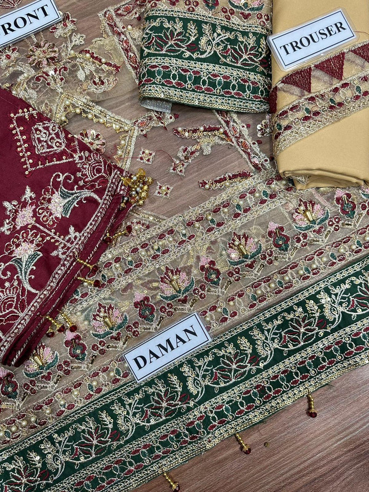 Alizeh Net Suit-Aarasta