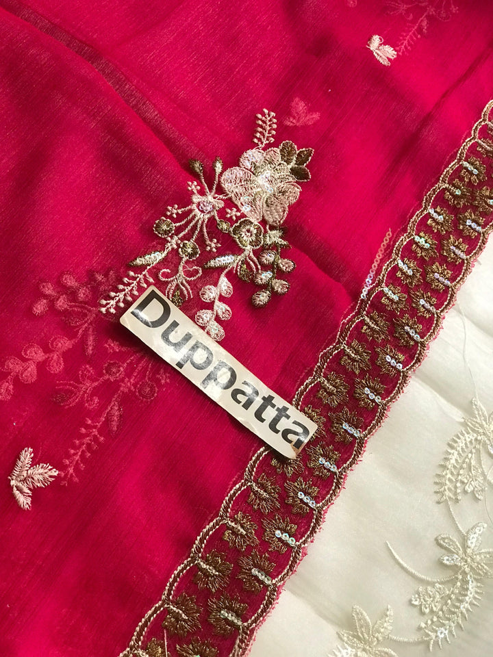 Alizeh Organza Suit-Aarasta