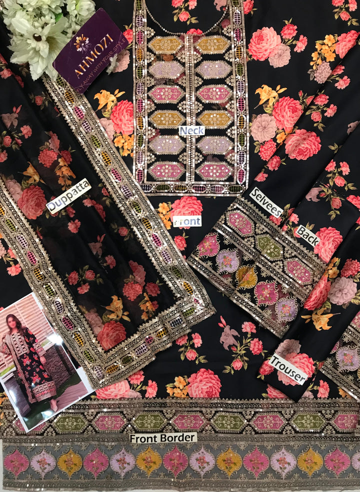 Aneela's Silk Suit-Aarasta