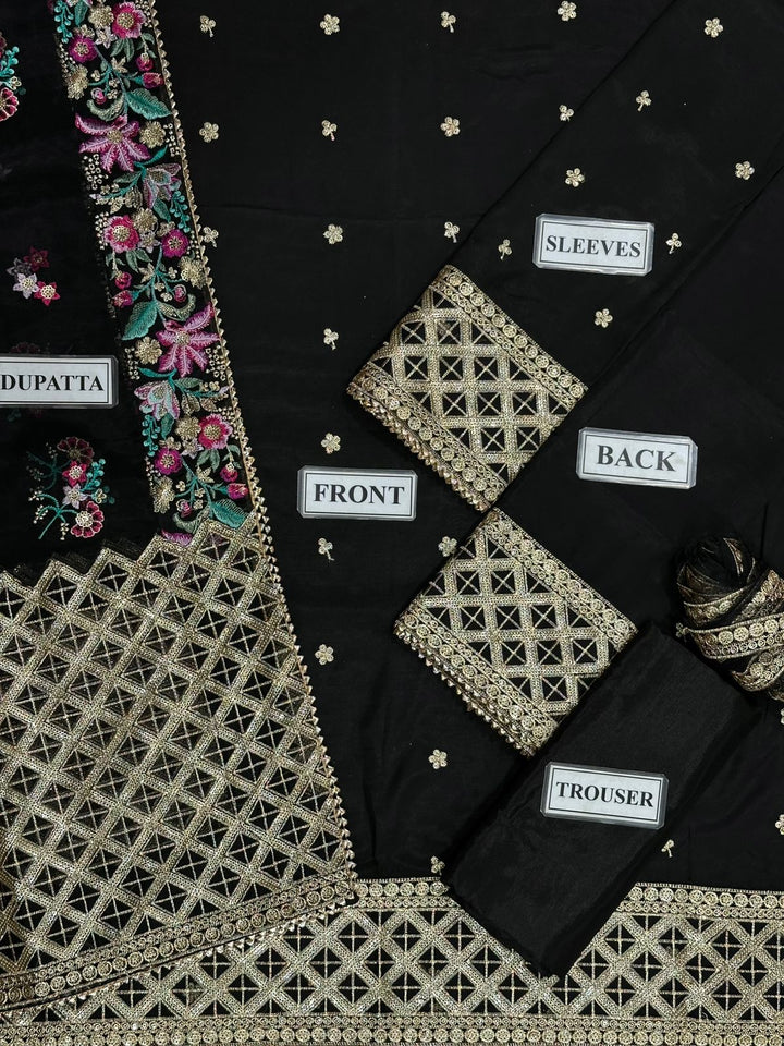 Aneela's Silk Suit-Aarasta