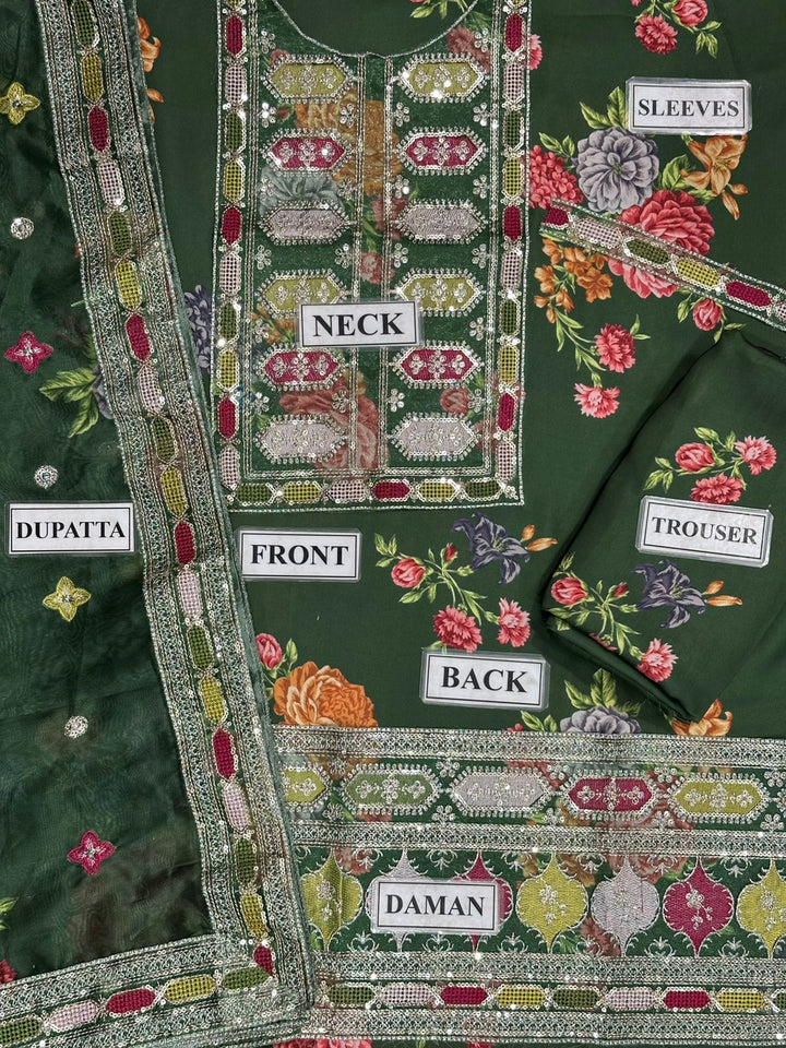 Aneela's Silk Suit-Aarasta