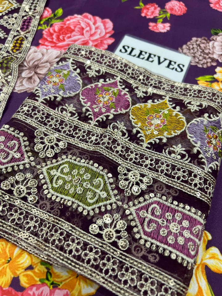 Aneela's Silk Suit-Aarasta