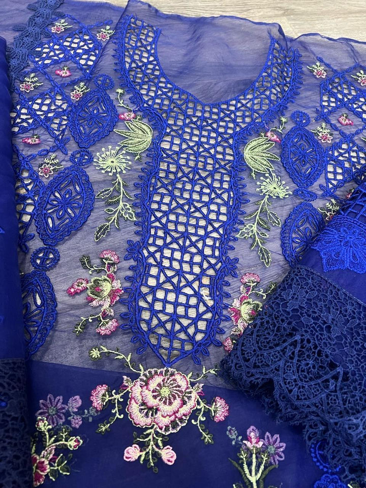 Aneela's Organza Suit-Aarasta