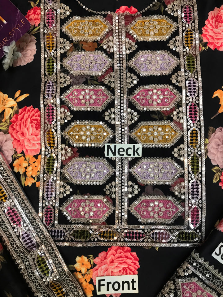 Aneela's Silk Suit-Aarasta