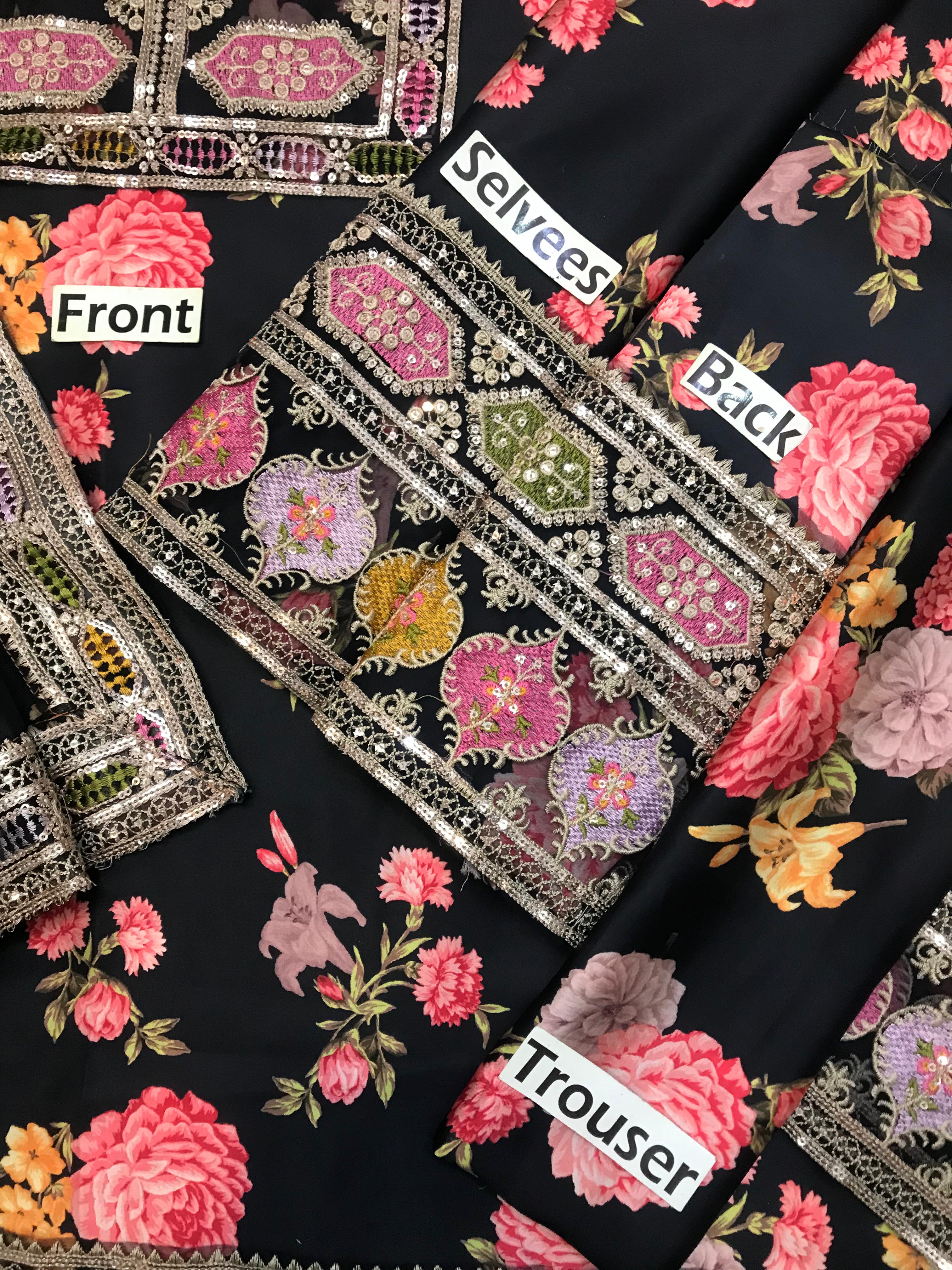 Aneela's Silk Suit-Aarasta