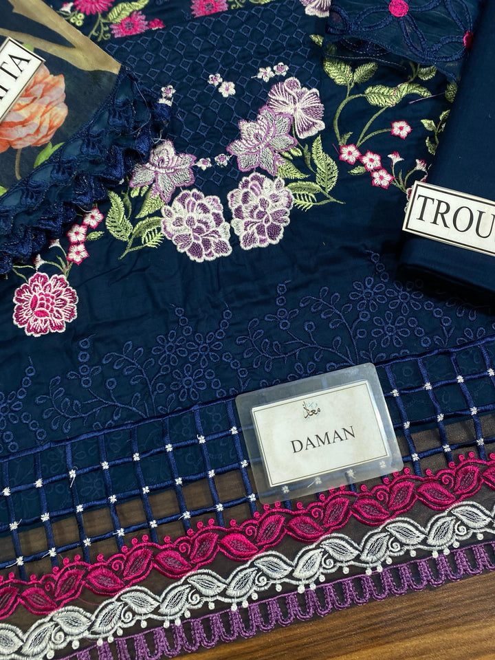 Asifa Nabeel Organza Suit-Aarasta