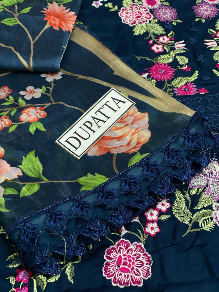 Asifa Nabeel Organza Suit-Aarasta