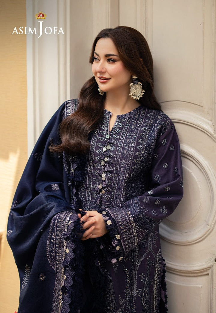 Asim Jofa Chiffon Suit-Aarasta