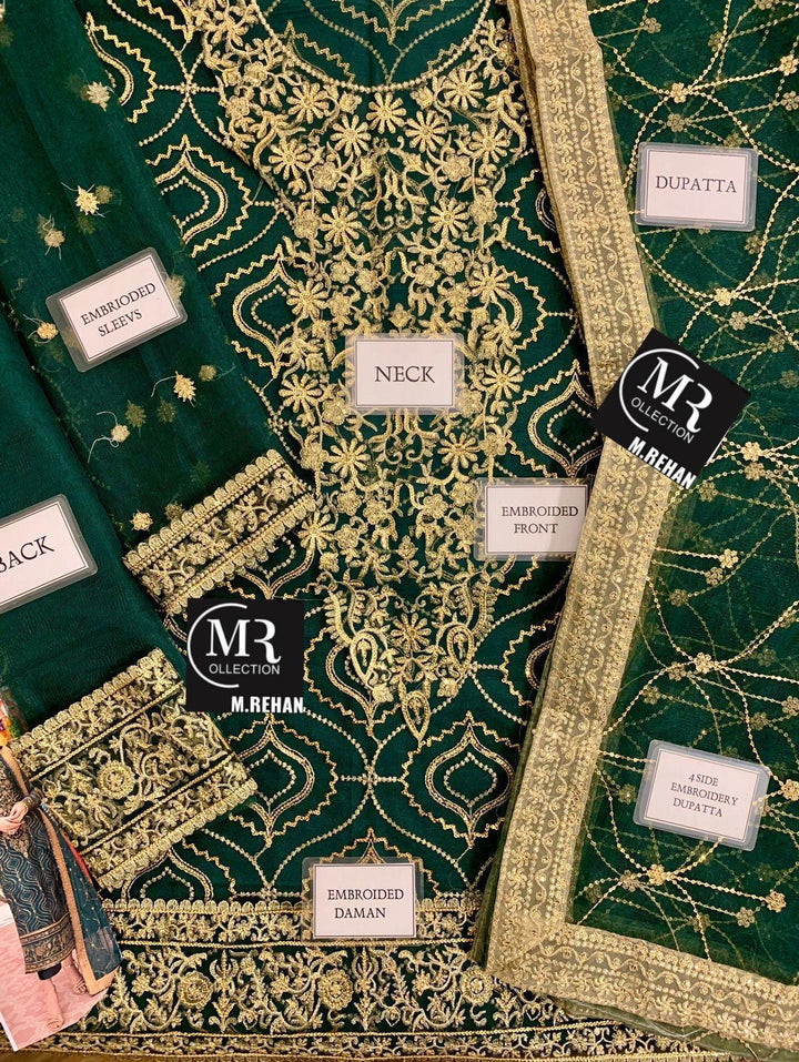 Asim Jofa Chiffon Suit-Aarasta