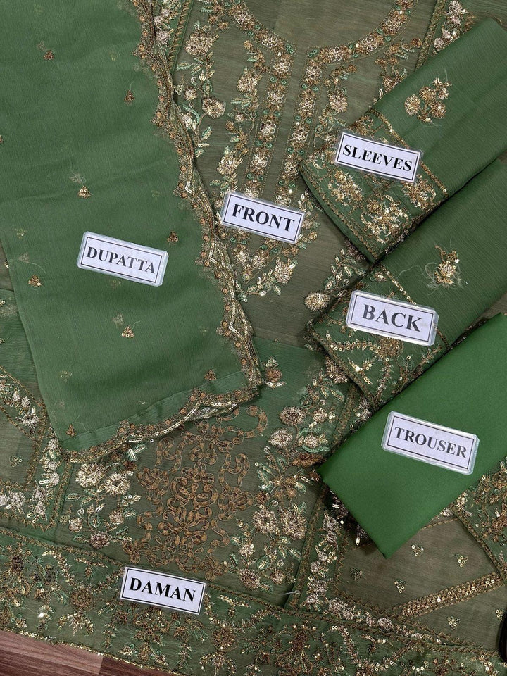 Asim Jofa Chiffon Suit-Aarasta