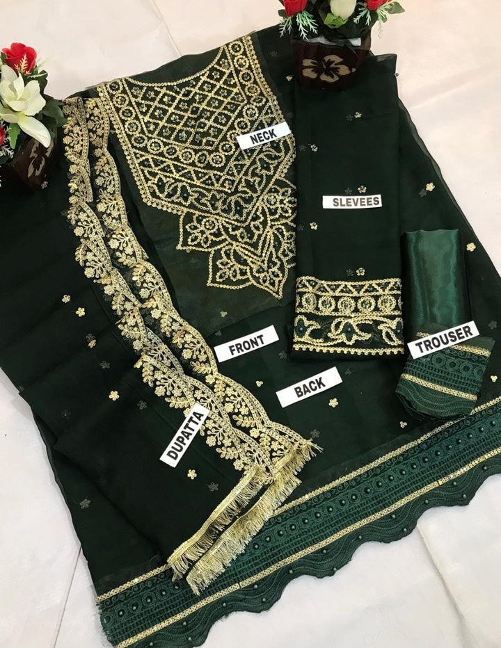 Asim Jofa Chiffon Suit-Aarasta