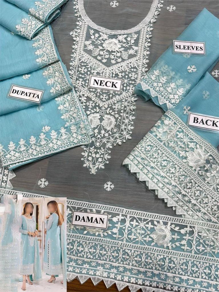 Asim Jofa Chiffon Suit-Aarasta