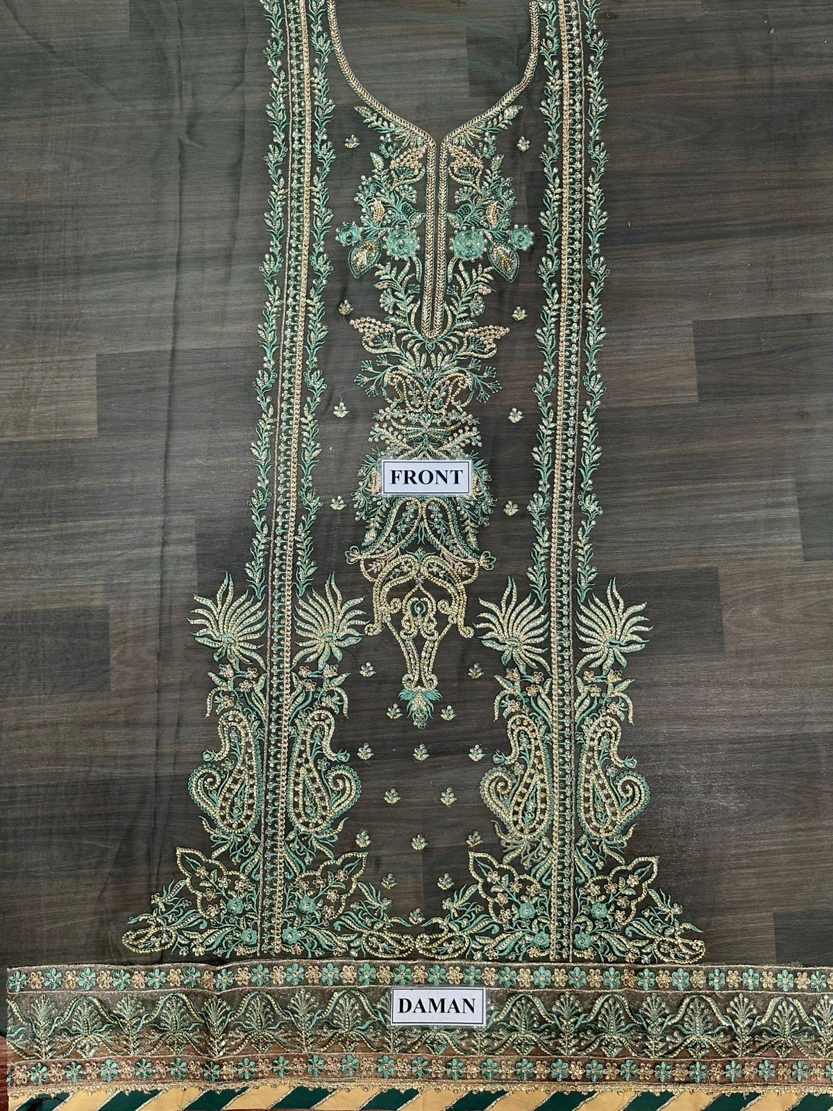 Asim Jofa Chiffon Suit-Aarasta