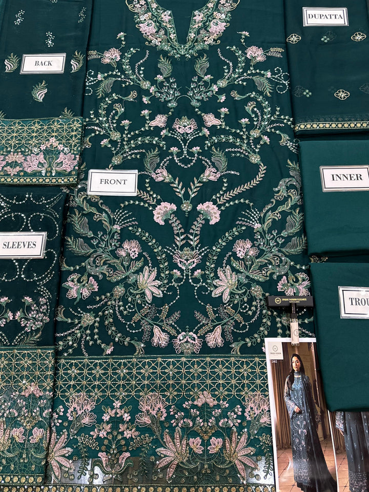 Asim Jofa Chiffon Suit-Aarasta