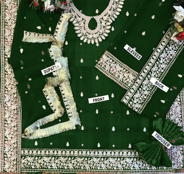 Asim Jofa Chiffon Suit-Aarasta