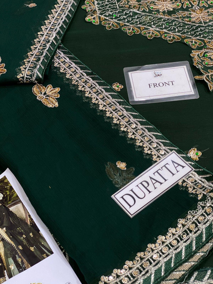 Asim Jofa Chiffon Suit-Aarasta