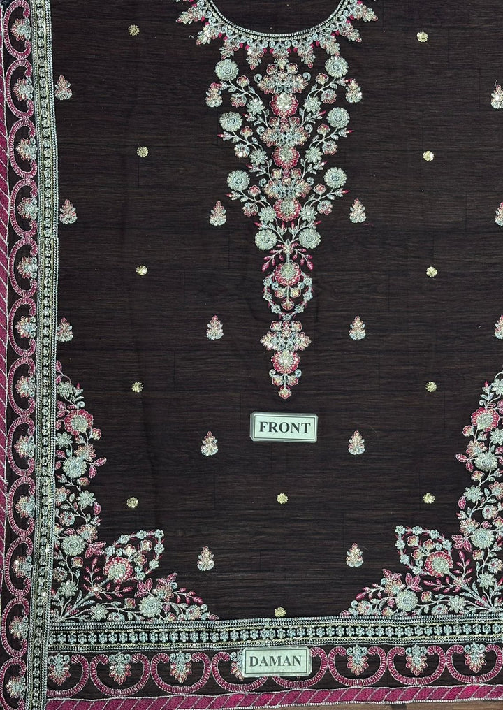 Asim Jofa Chiffon Suit-Aarasta