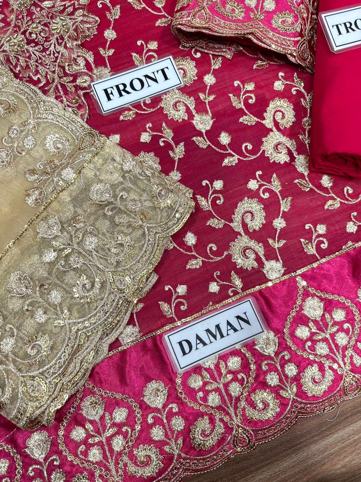 Asim Jofa Chiffon Suit-Aarasta