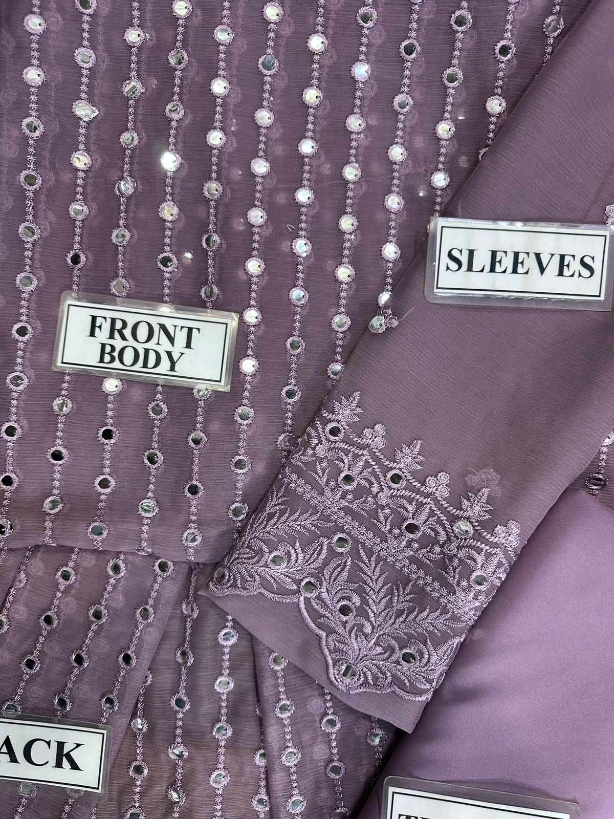 Asim Jofa Chiffon Suit-Aarasta