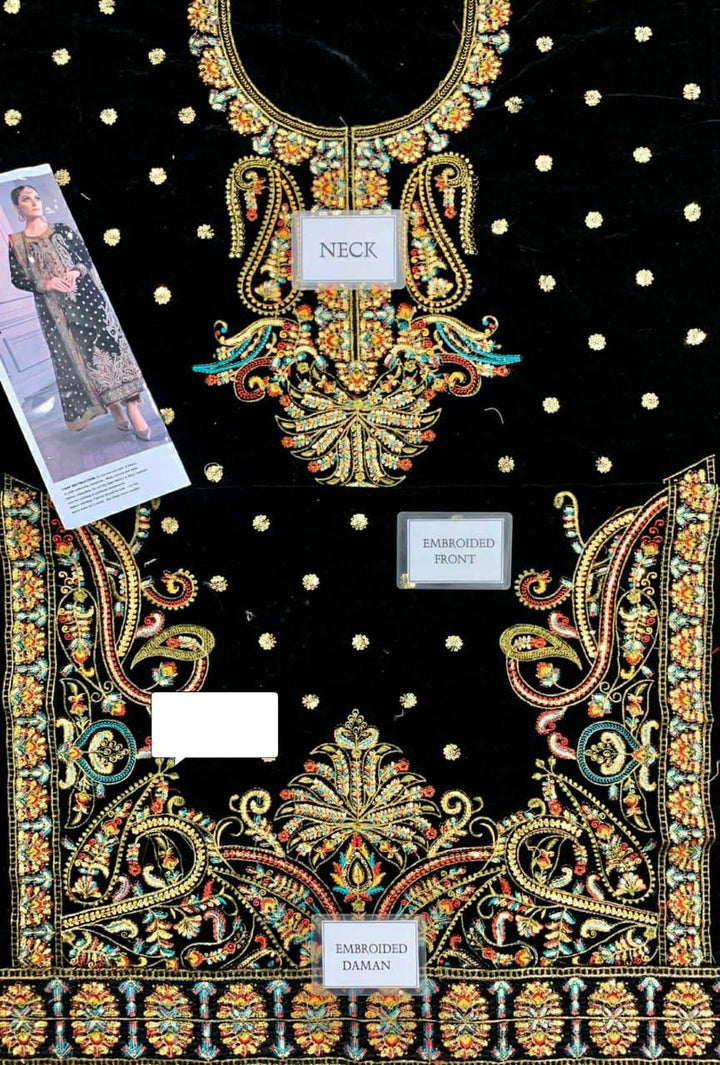 Asim Jofa Velvet Suit-Aarasta