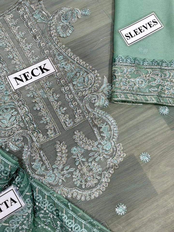 Asim Jofa Chiffon Suit-Aarasta