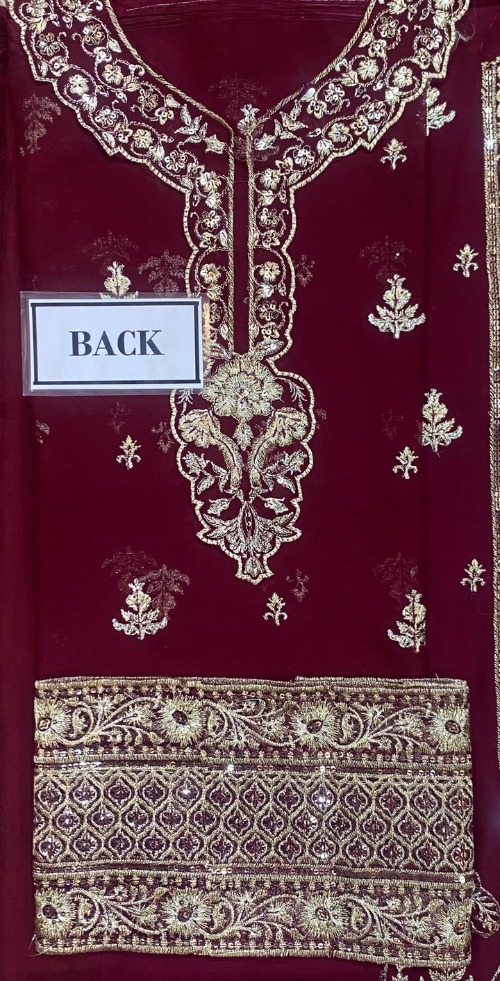 Asim Jofa Chiffon Suit-Aarasta