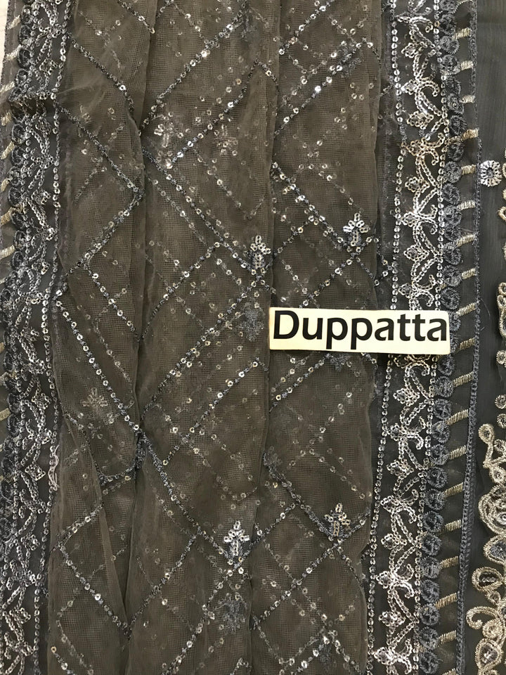 Asim Jofa Chiffon Suit-Aarasta