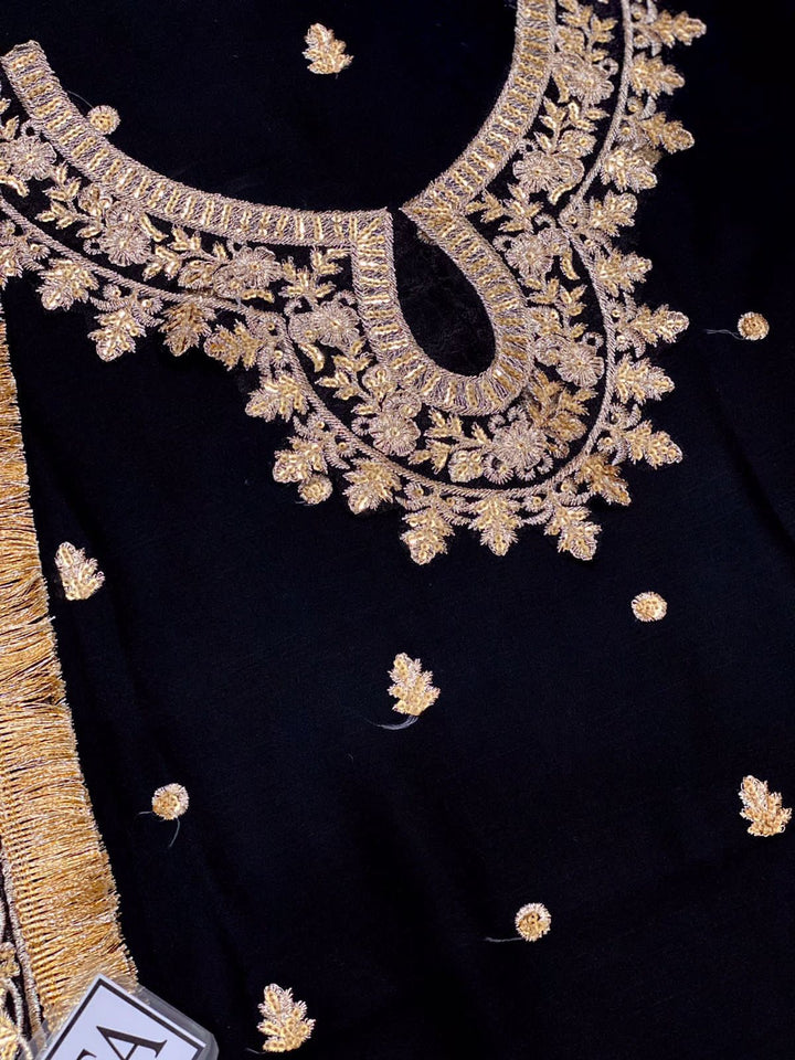 Asim Jofa Chiffon Suit-Aarasta