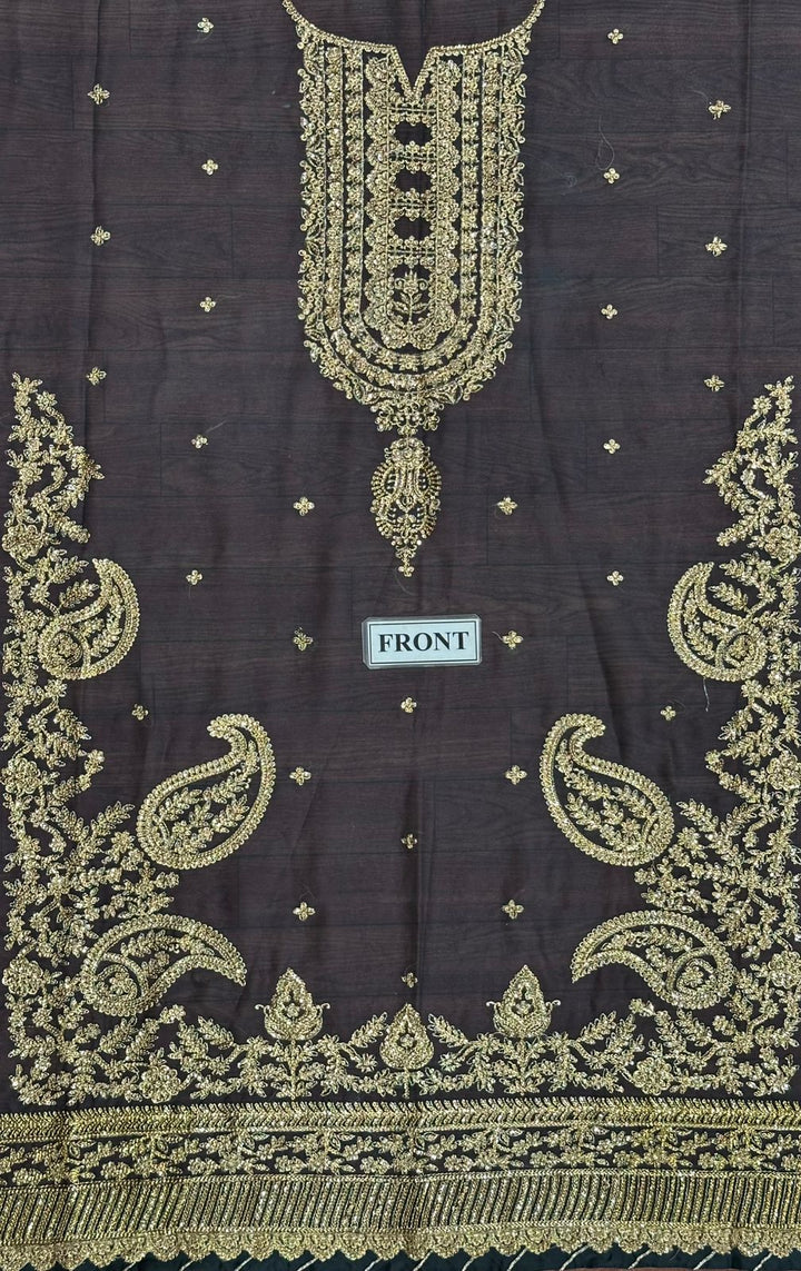 Asim Jofa Chiffon Suit-Aarasta