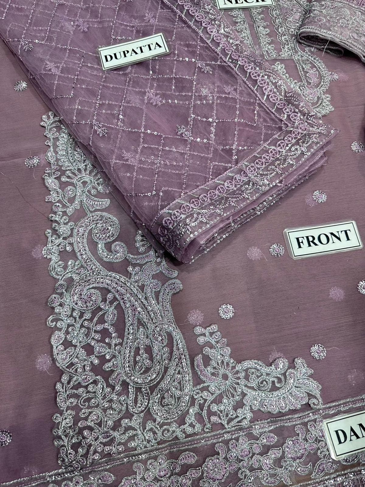 Asim Jofa Chiffon Suit-Aarasta