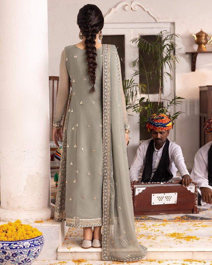 Asim Jofa Chiffon Suit-Aarasta