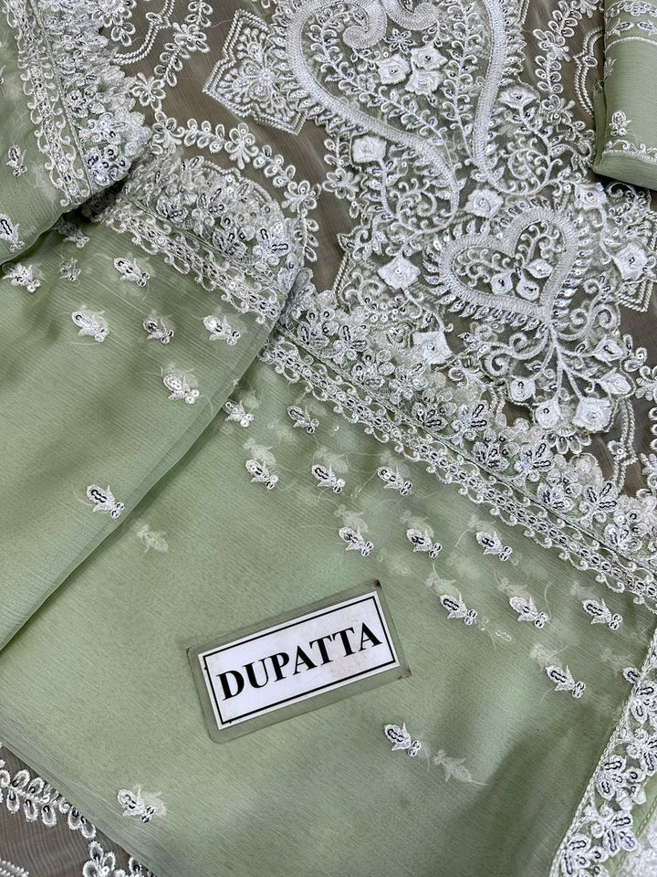 Asim Jofa Chiffon Suit-Aarasta