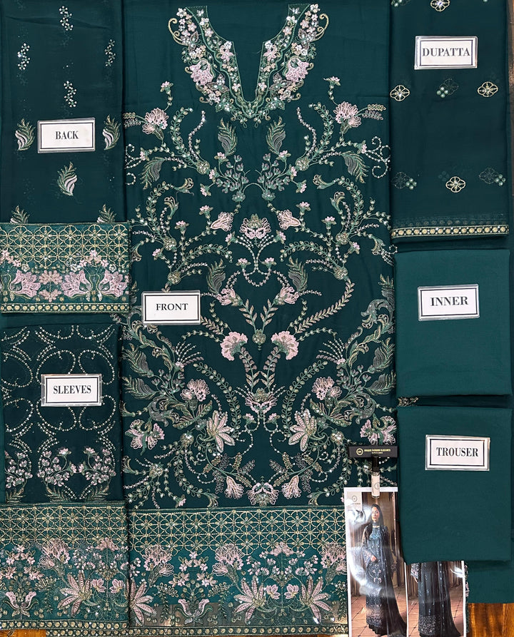 Asim Jofa Chiffon Suit-Aarasta