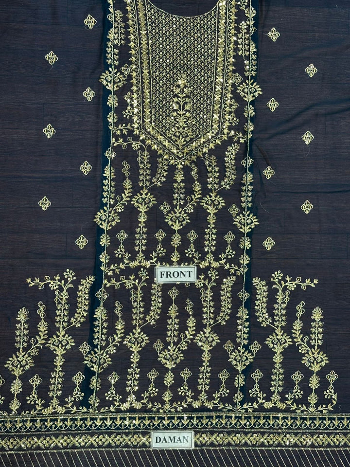 Asim Jofa Chiffon Suit-Aarasta